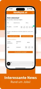 ländlejob.at - Jobs Vorarlberg screenshot #1 for iPhone