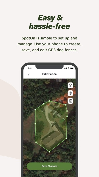 SpotOn GPS Fence Screenshot