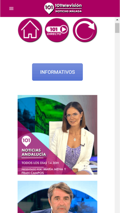 101tv Málaga Screenshot