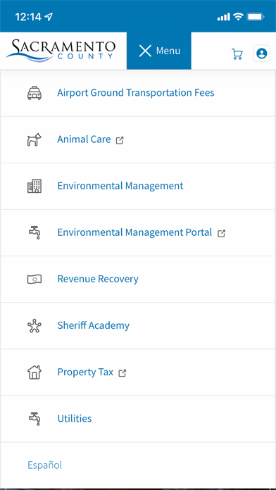 GovHub Mobile Screenshot