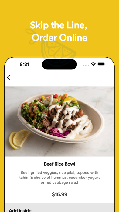 Oasis Grill - Online Ordering Screenshot
