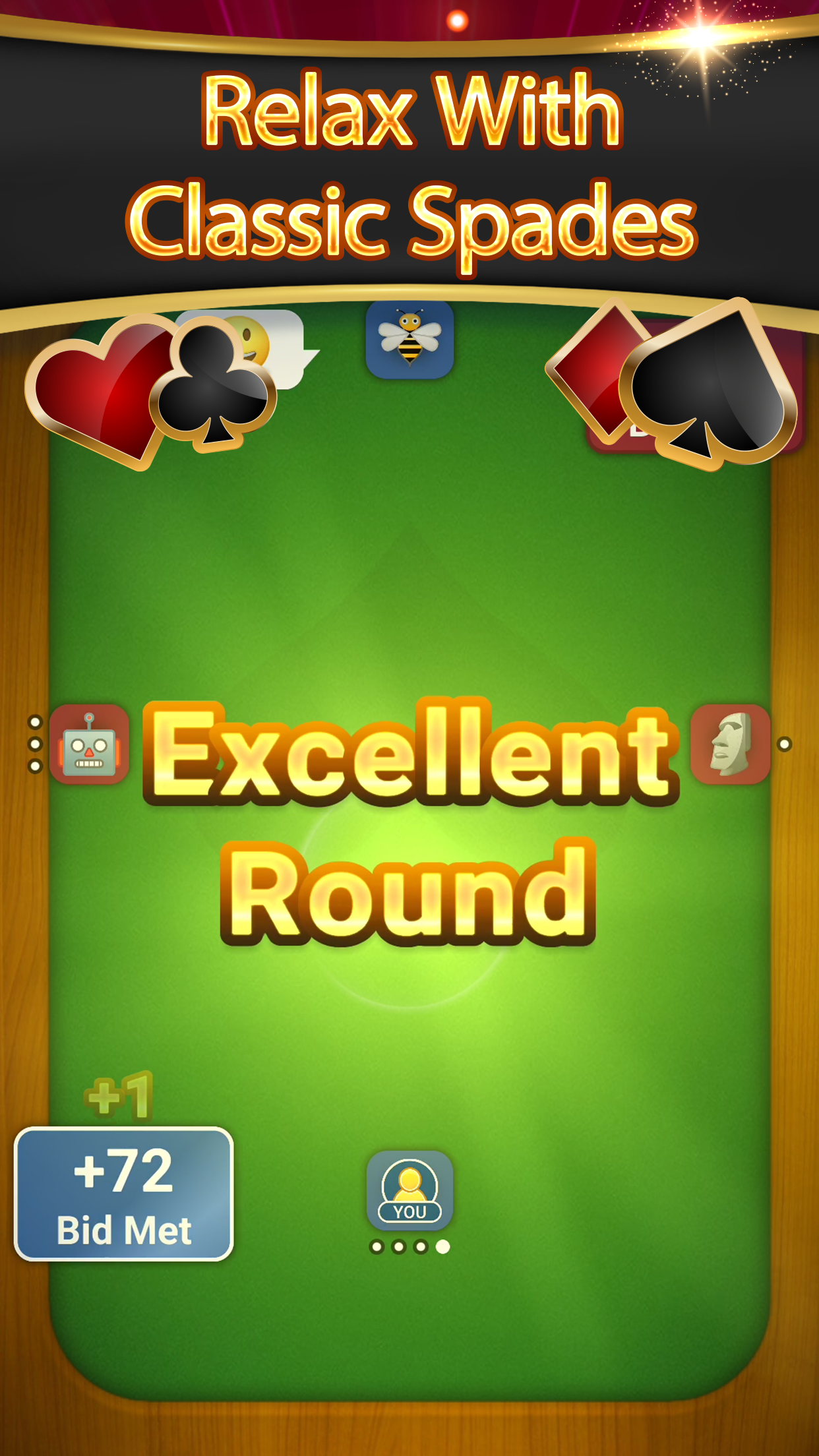 Spades Classic Card Game screenshot 4
