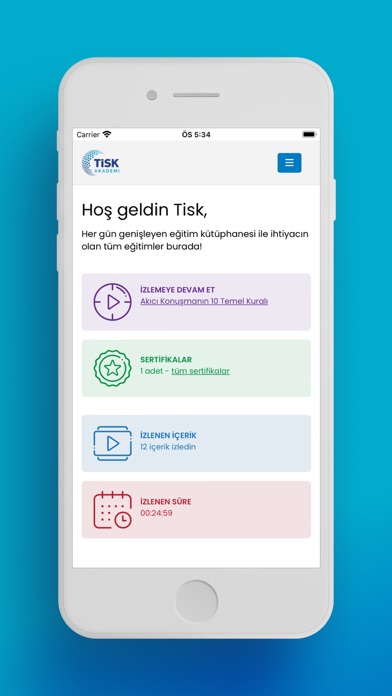 TİSK Akademi Screenshot