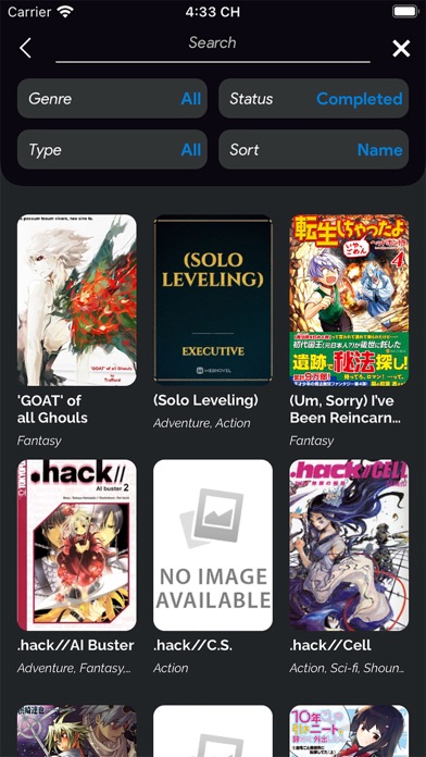 Manga Reader - Best Manga Apps Screenshot