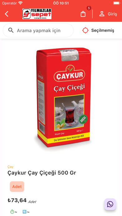 Yılmazlar Sepet Screenshot