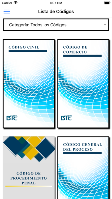 Códigos Colombianos Screenshot