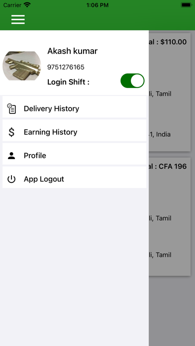 FMdelivery Screenshot