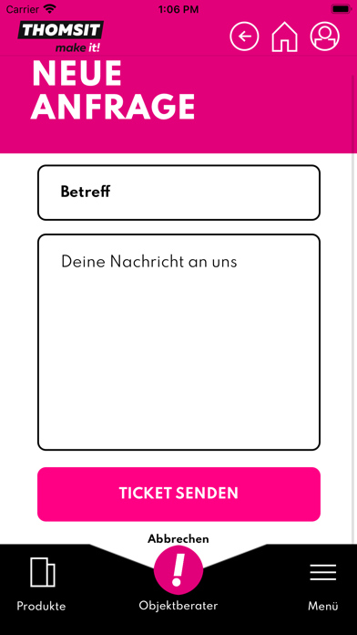 THOMSIT Objektberater Screenshot
