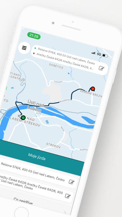 Trendy Taxi Ústí nad Labem Screenshot