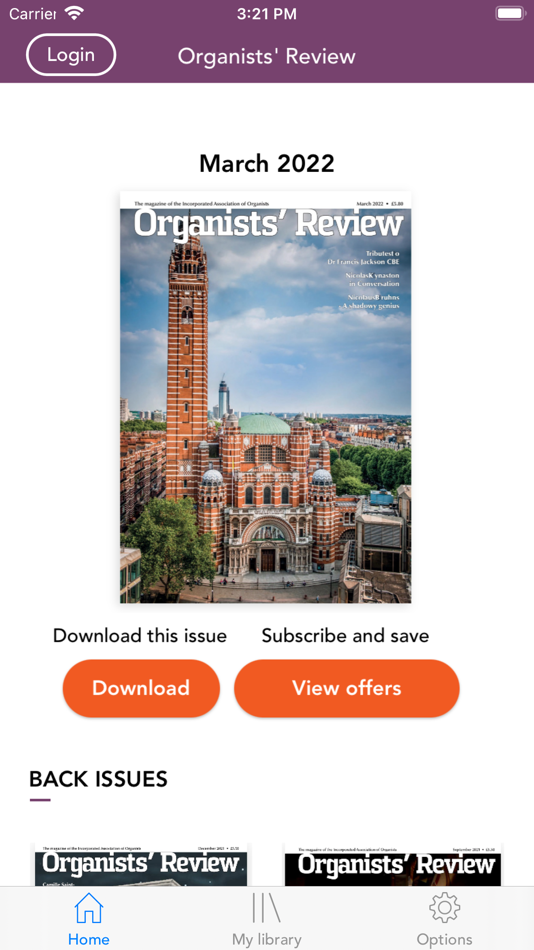 Organists' Review Magazine - 7.0.15 - (iOS)