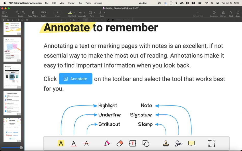 #3. PDF Editor & Reader Annotation (macOS) Με: 虎龙 段