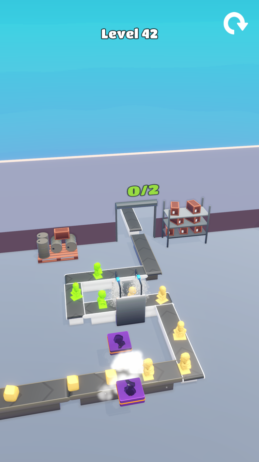 #2. Conveyor Puzzle 3D (iOS) 由: Games United