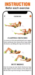 Flat Stomach Workout - 30 Days screenshot #4 for iPhone