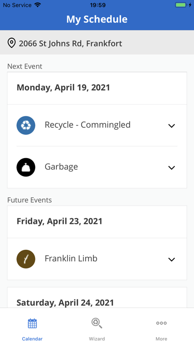 Frankfort-Franklin Solid Waste Screenshot