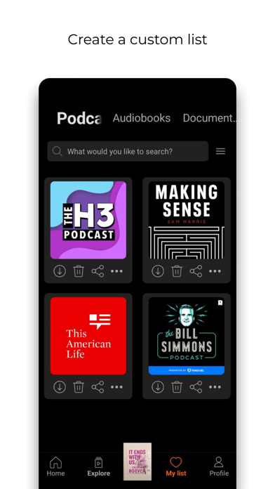 Ubook: Audiobooks Screenshot