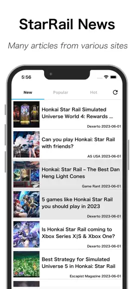 Game screenshot Honkai News for Star Rail mod apk