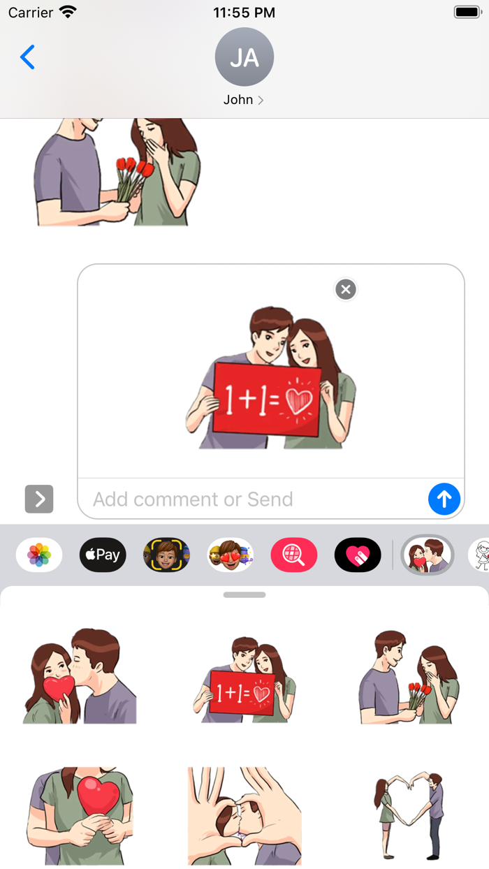 Signs of Fall in Love Pack3