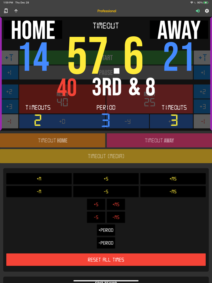 BT Football Controller