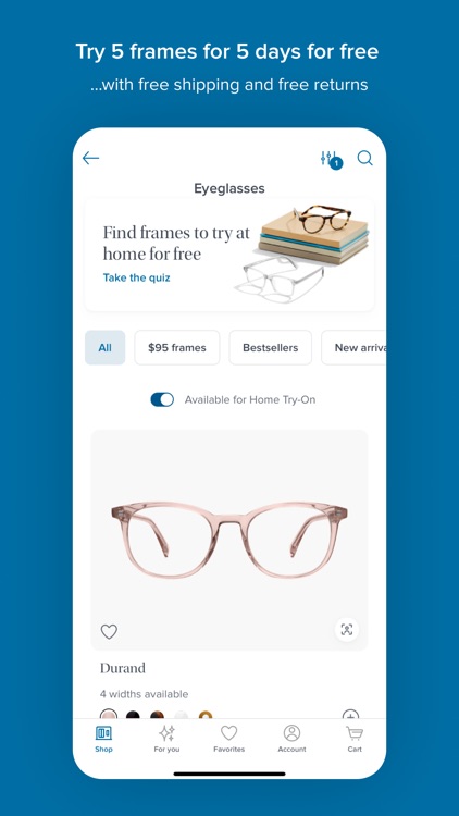 Warby Parker screenshot-3