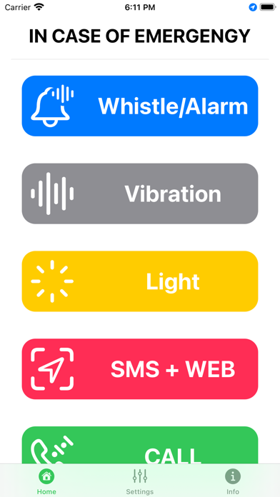 SOSMS Screenshot