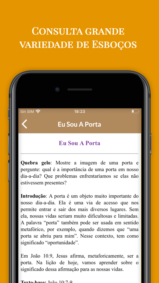 #5. Esboços de Pregações (iOS) 由: Maria de los Llanos Goig Monino