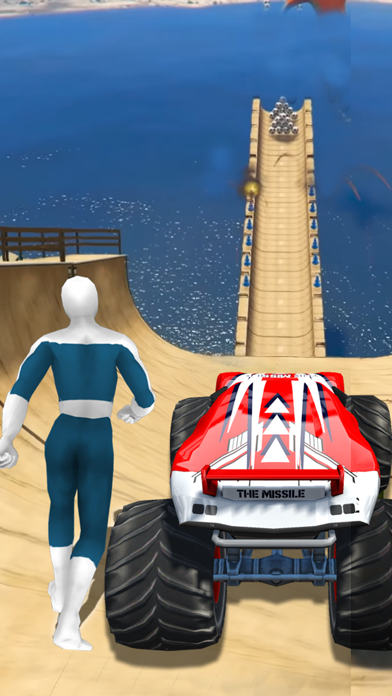 Superhero Mega Car Stunt Screenshot