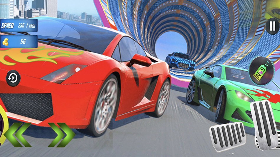 Mega Racing: Extreme Car-Stunt - 1.0.1 - (iOS)
