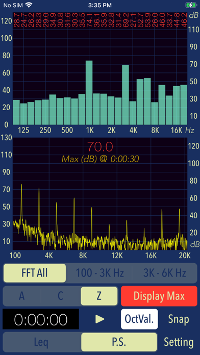 Sound Level Analyzer screenshot1