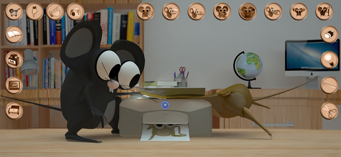 Talking Jerry and Tom mouse