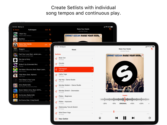 Perfect Tempo iPad app afbeelding 4