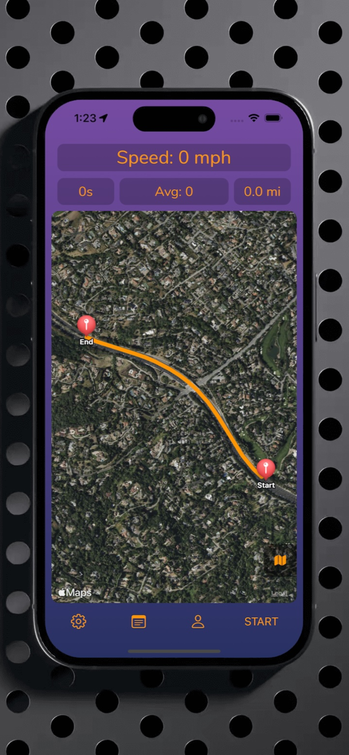 Trek Tracker GPS Workout Logs
