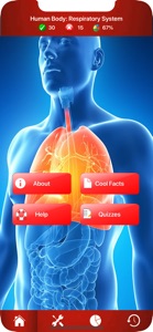 Respiratory System Trivia screenshot #1 for iPhone