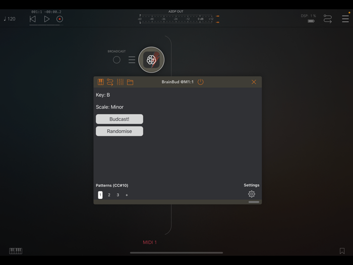 BrainBud - Bud App Controller