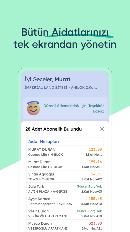 #1. Aidatım (iOS) 来自: Murat Duran