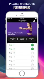 pilates fitness yoga workouts iphone screenshot 3