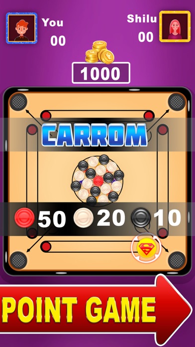 Carrom - Disc Game- Board Game Screenshot