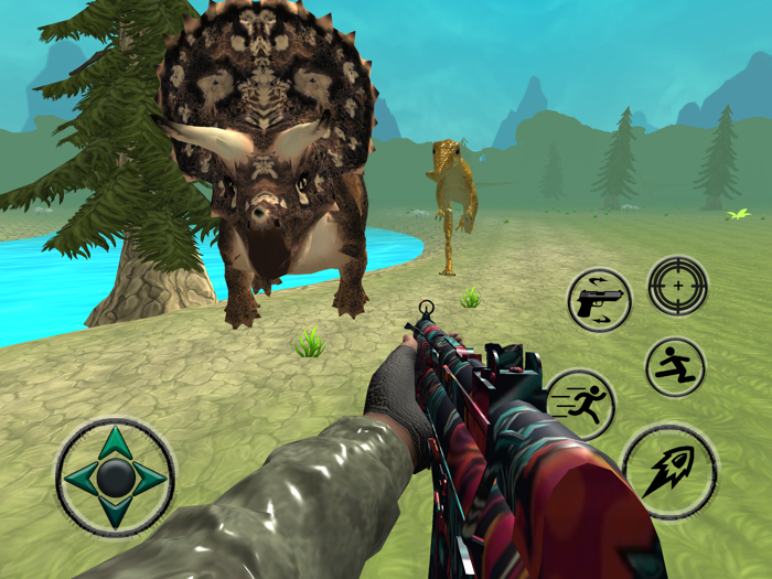 Real Dinosaur Shooting Games