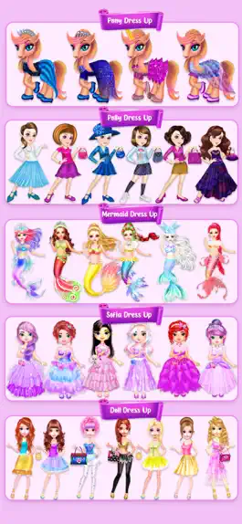 Game screenshot Dress Up Doll Games - Dressup hack