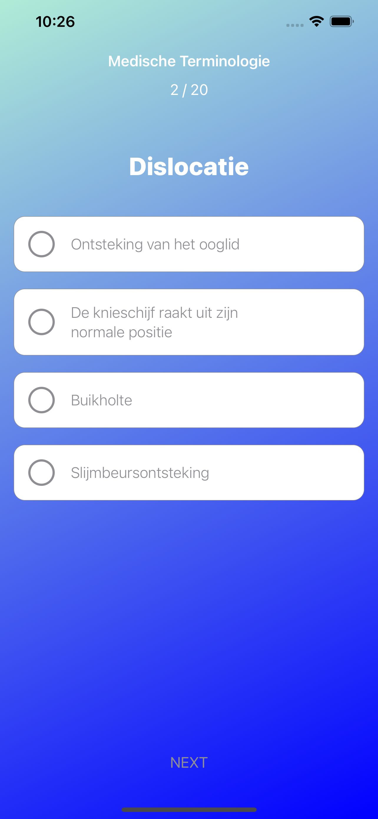 Medische Terminologie