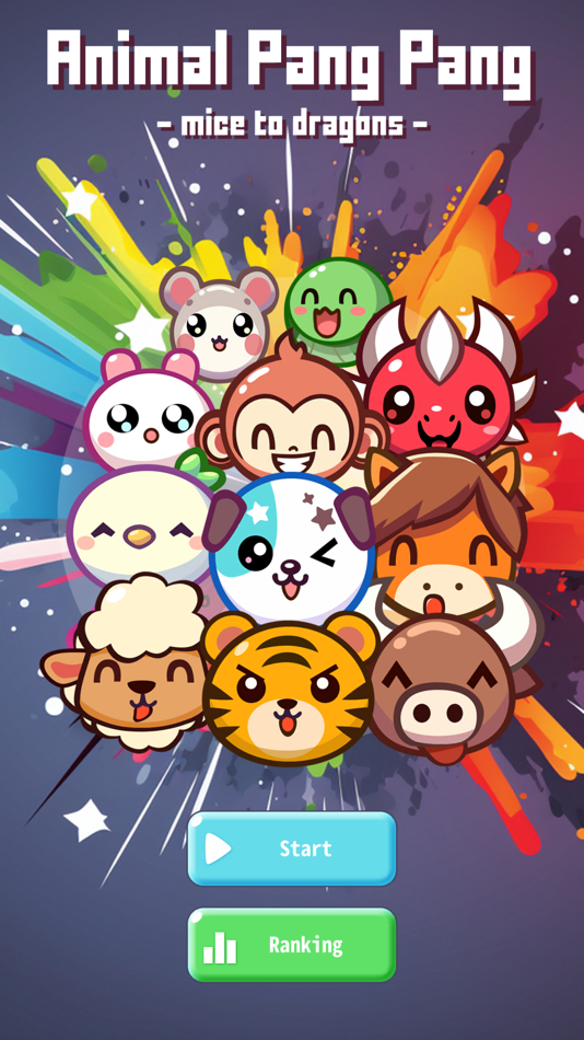 #1. Animal Pang Pang Merge (iOS) Podle: O2Jam Company