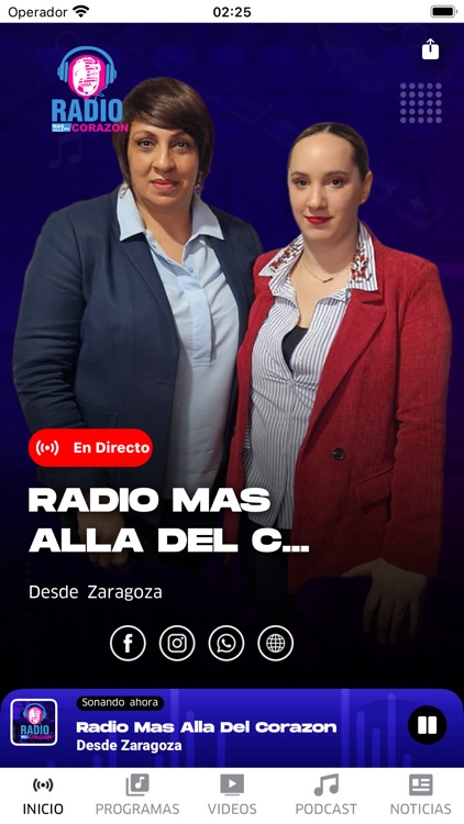 Radio Mas Alla Del Corazon