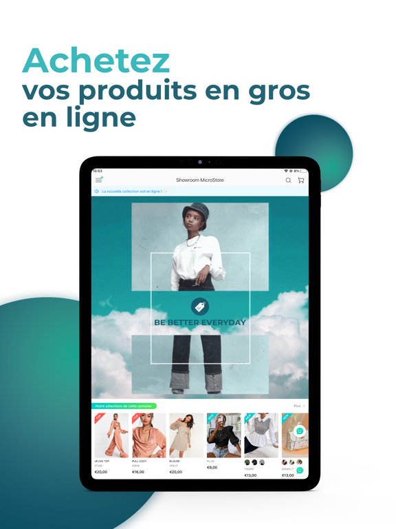 Screenshot #4 pour MicroStore-Grossistes de mode