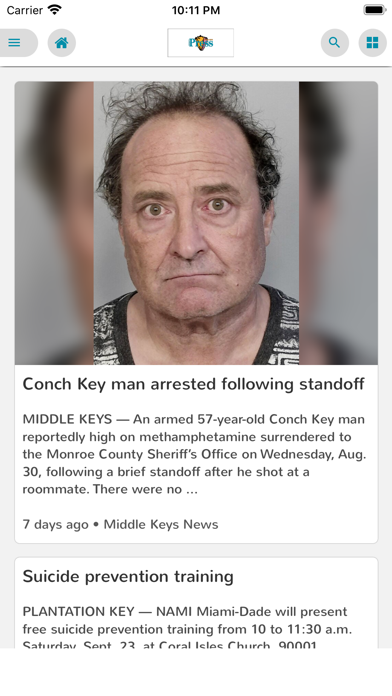 Free Press - Florida Keys Screenshot