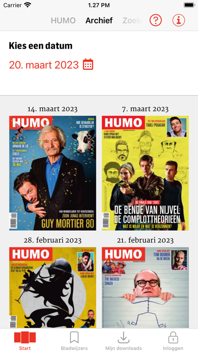 Humo Magazine Screenshot