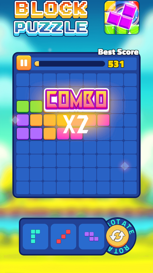 #3. Block Puzzle: Free Rotate (iOS) 由: Genix Lab