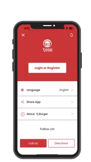 tj burger iphone screenshot 1