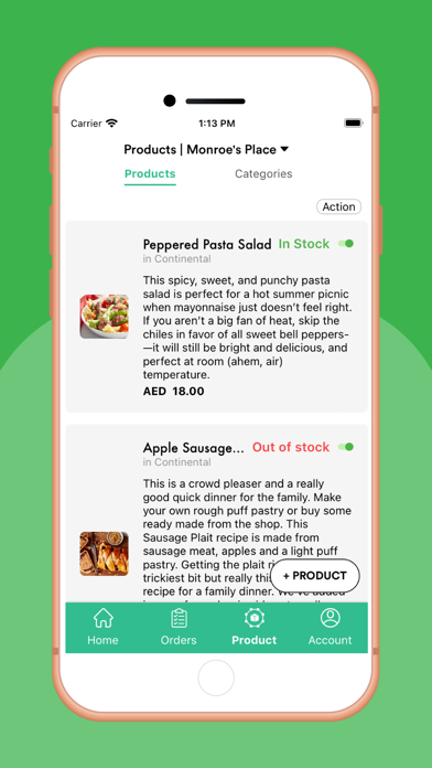 Tkaff vendors Screenshot