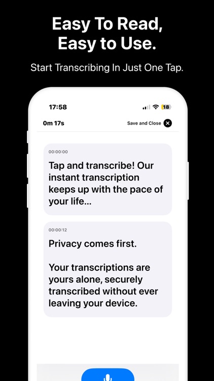 Live Transcribe Voice Notes