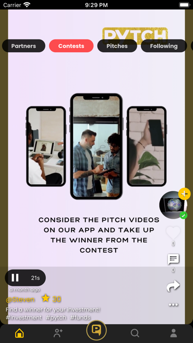 Pytch: Funding Help & Promoter Screenshot