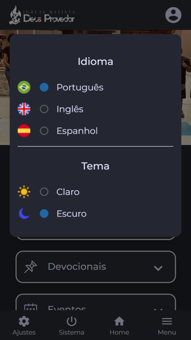 Igreja Batista Deus Provedor Screenshot